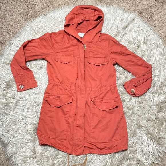 Ann Taylor loft cinch waist coat size small - Picture 1 of 5